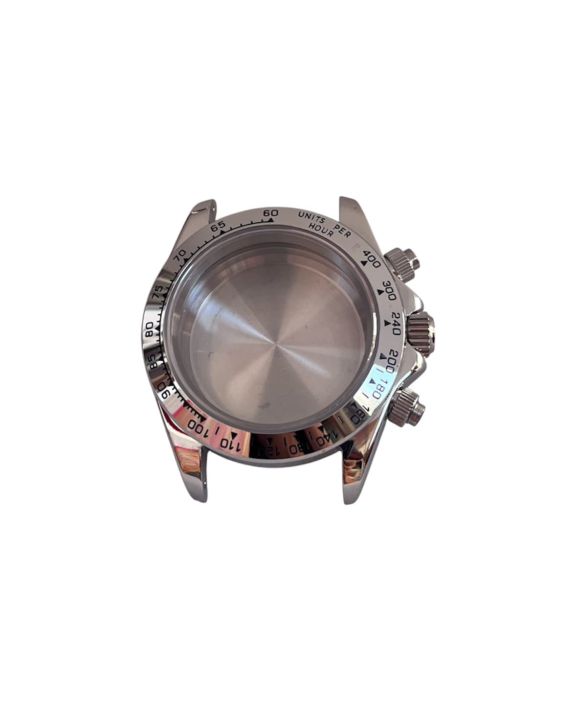 Silver-tone case