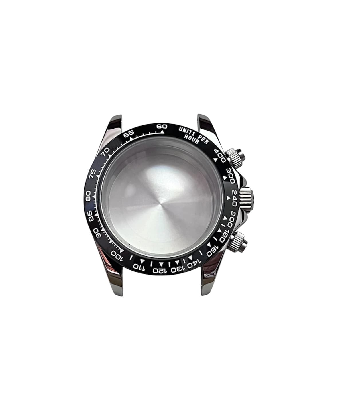 Silver-tone panda case