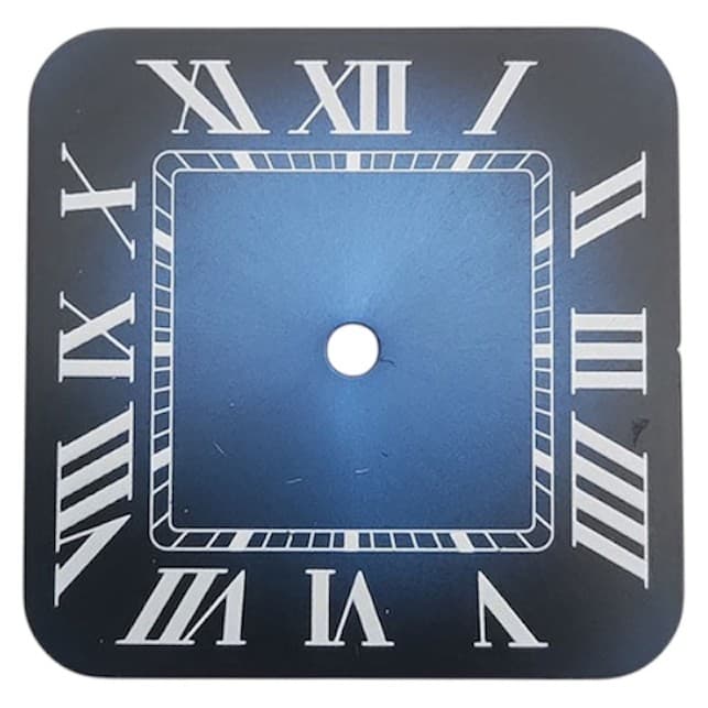 Blue Alvinegro Square Dial